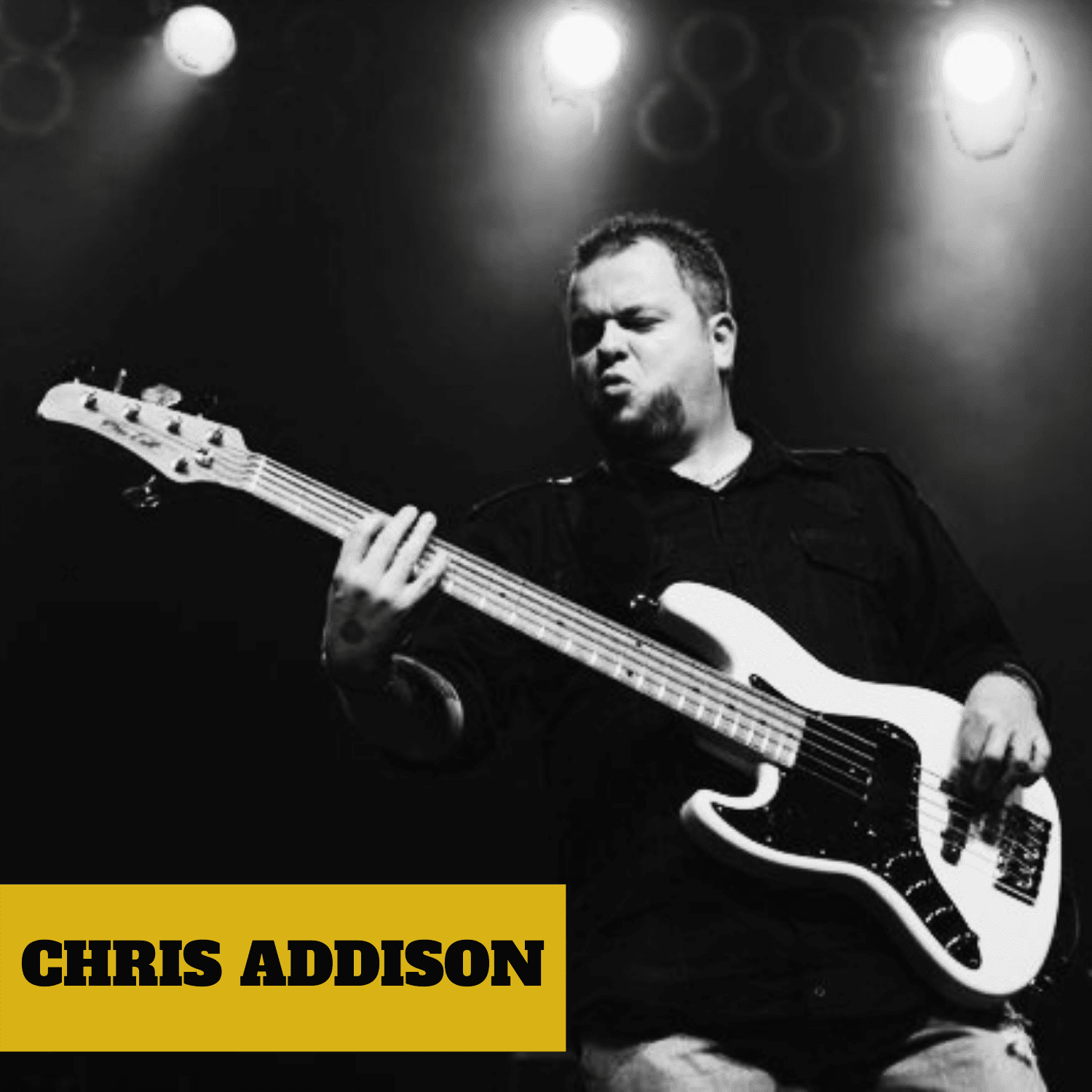 CHRIS ADDISON of the Blues Rock Band Jennifer Lyn & The Groove Revival