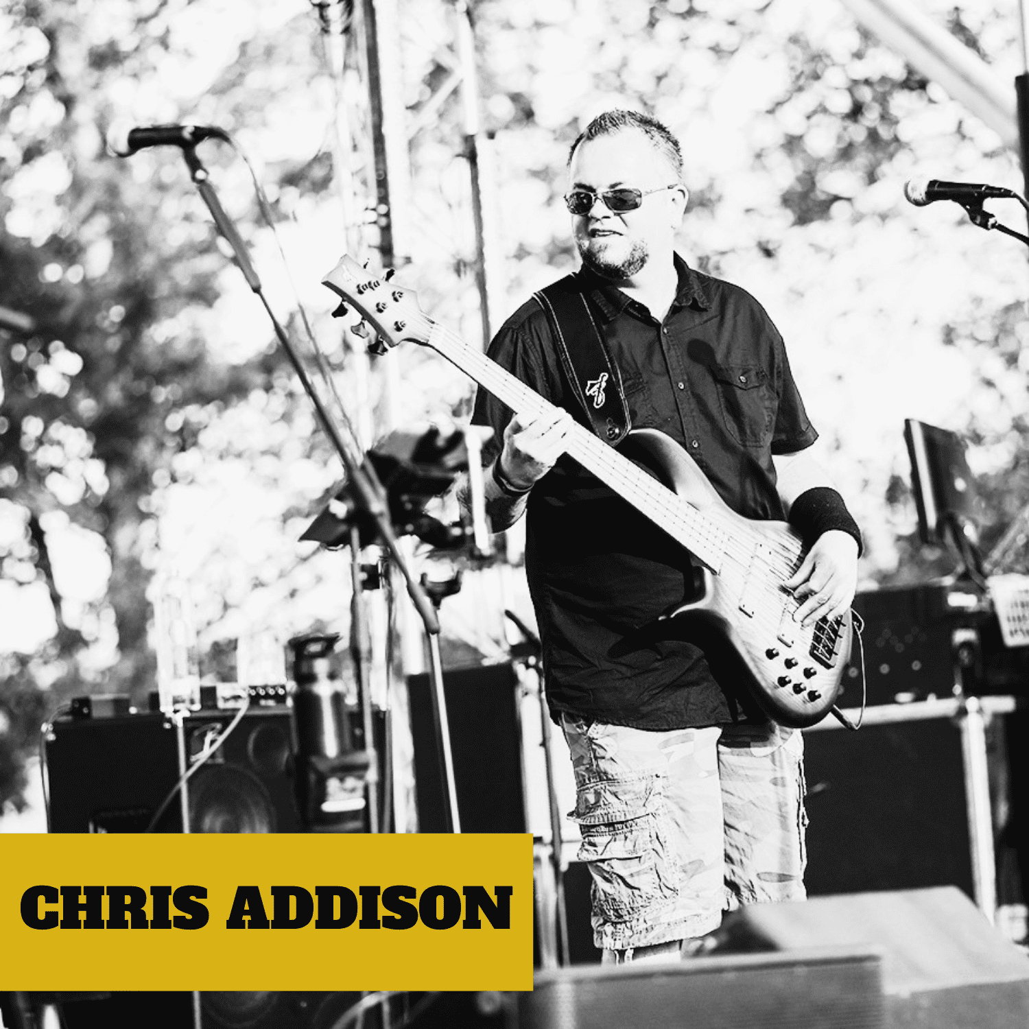 CHRIS ADDISON of Blues Rock Band Jennifer Lyn & The Groove Revival